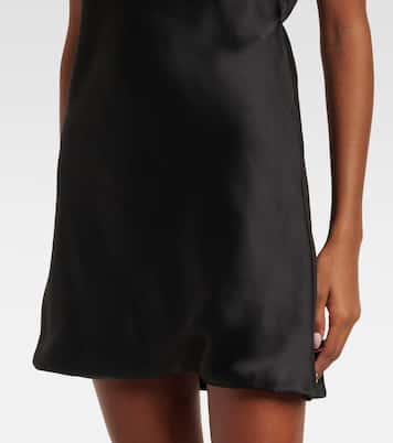 Crêpe satin minidress | Norma Kamali