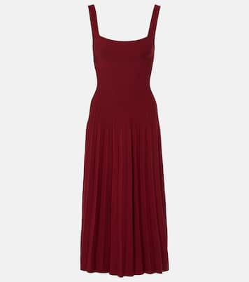 Abito lungo Beaton in velluto con chiffon | Staud