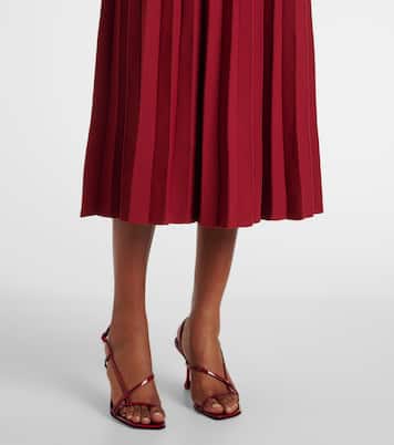 Abito lungo Beaton in velluto con chiffon | Staud