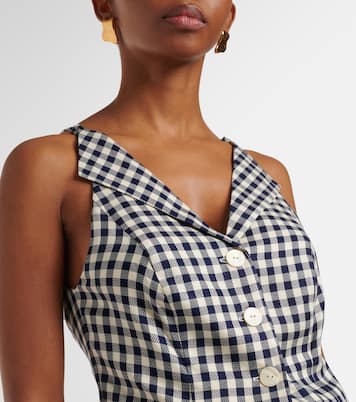 Tiggy checked vest | Rixo