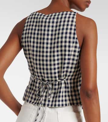 Tiggy checked vest | Rixo