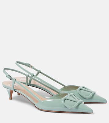 Escarpins VLogo Signature 40 en cuir | Valentino Garavani