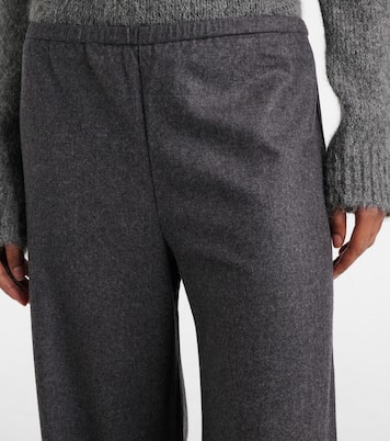 Gerade Hose Austin aus Wolle und Kaschmir | Asceno