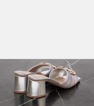 Mules VLogo Signature en crochet | Valentino Garavani