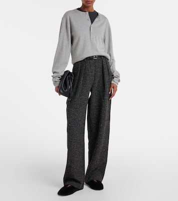 Luna shearling Mary Jane flats | Le Monde Béryl