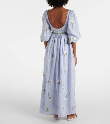 Maxikleid Viviane aus Leinen | Agua by Agua Bendita