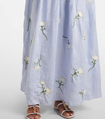 Maxikleid Viviane aus Leinen | Agua by Agua Bendita