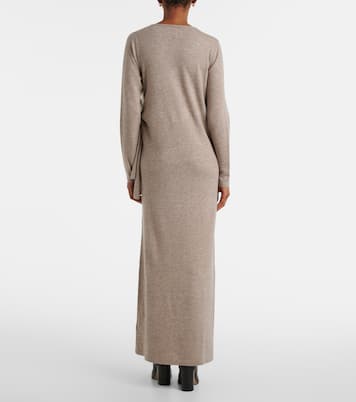 Wool and cashmere maxi dress | Jardin des Orangers