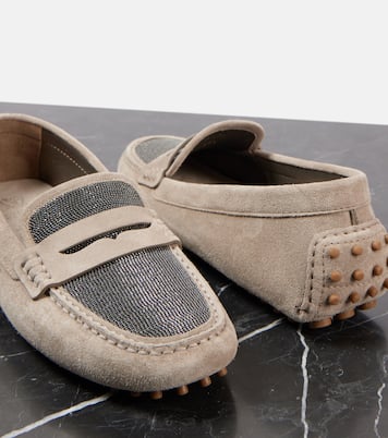 Suede loafers | Brunello Cucinelli