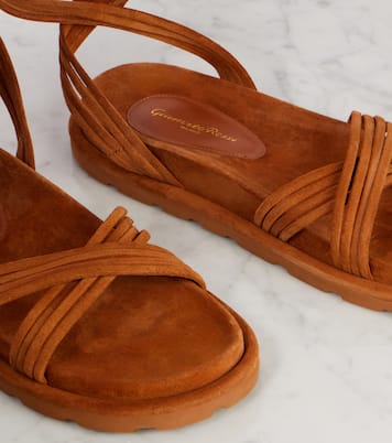 Lianne suede sandals | Gianvito Rossi