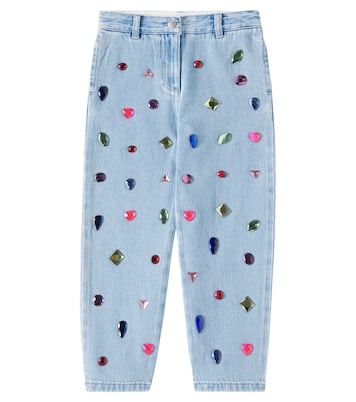 Jeans mit Kristallen | Stella McCartney Kids