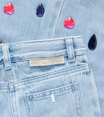 Jeans mit Kristallen | Stella McCartney Kids
