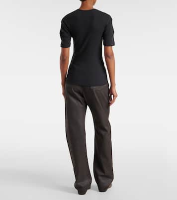 Camicia Henley in misto cotone e lino | Lemaire