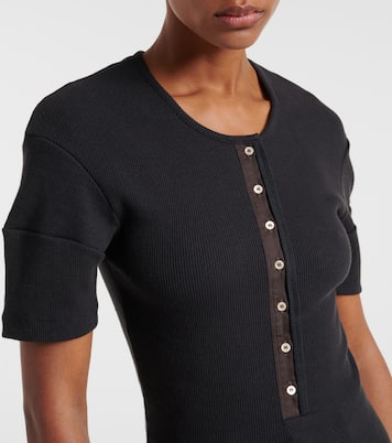 Camicia Henley in misto cotone e lino | Lemaire