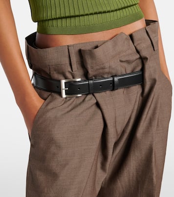 Partar wool flared pants | Acne Studios