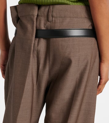 Partar wool flared pants | Acne Studios