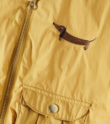 Logo embroidered jacket | Mini Rodini