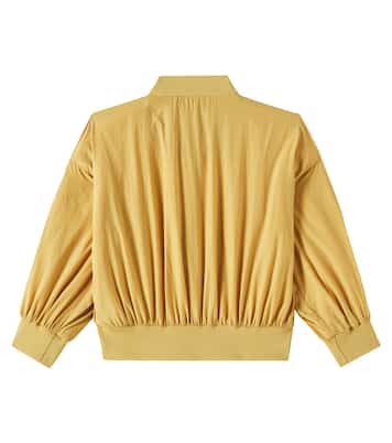 Logo embroidered jacket | Mini Rodini