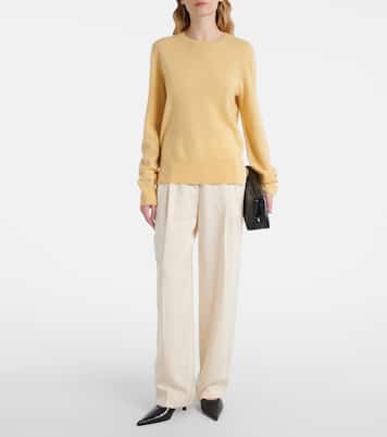 Pantaloni regular a vita alta | Toteme