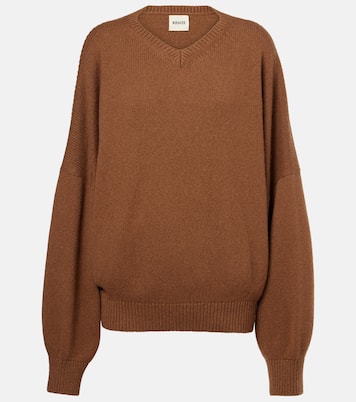 Wolfe oversized cashmere sweater | Khaite