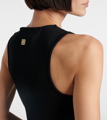 Abito midi in cotone a coste | Givenchy