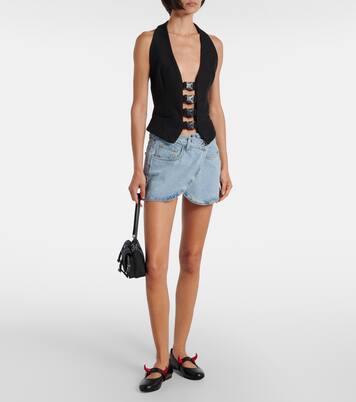 Cargo Small leather shoulder bag | Coperni