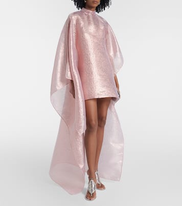 Dallas asymmetric organza kaftan | Taller Marmo
