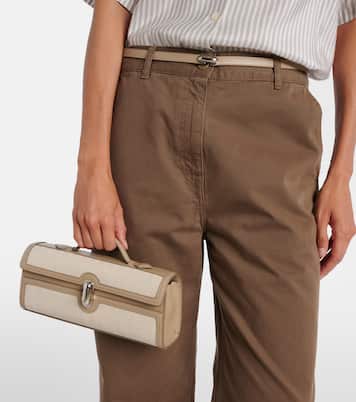 Borsa Slim Symmetry con finiture in pelle | Savette
