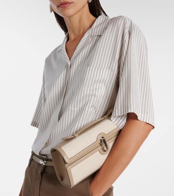 Borsa Slim Symmetry con finiture in pelle | Savette