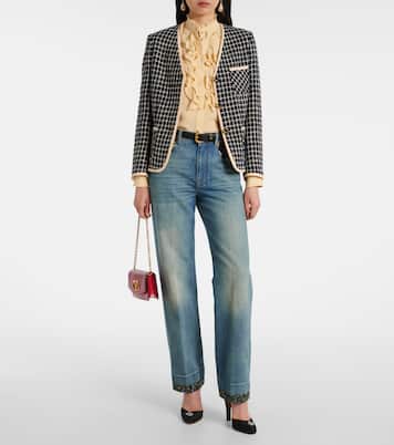 Hi Dolly 105 embroidered satin pumps | Valentino Garavani
