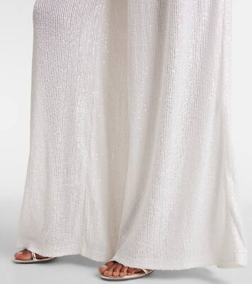 Sequined wide-leg pants | Norma Kamali