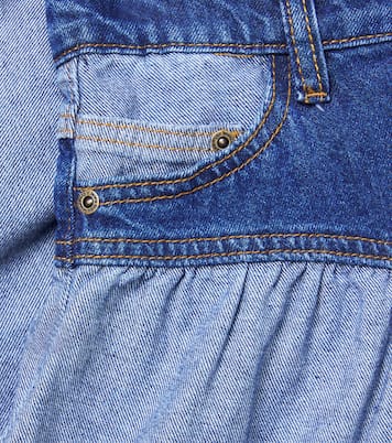 Becca paneled denim skirt | Molo