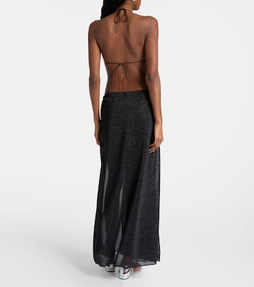 Lumière open-back maxi dress | Oséree