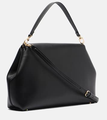 Tote Bag T-Lock Medium aus Leder | Toteme