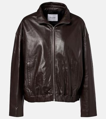 Leather jacket | Yves Salomon