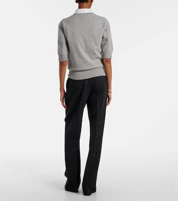 N°63 Well cashmere-blend top | Extreme Cashmere