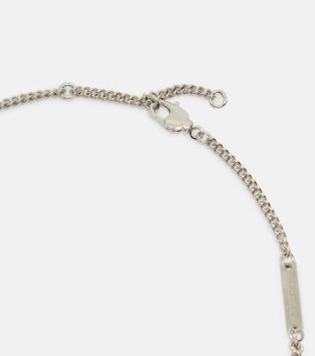 Crystal-embellished pendant necklace | Rabanne