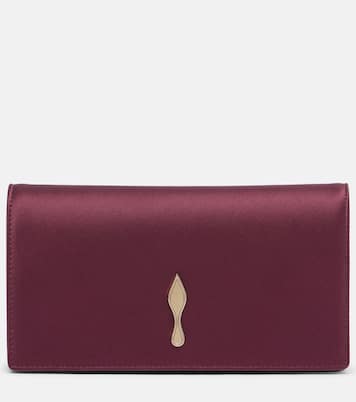 Bettina crêpe satin clutch | Christian Louboutin