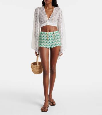 Lamé crop top | Missoni