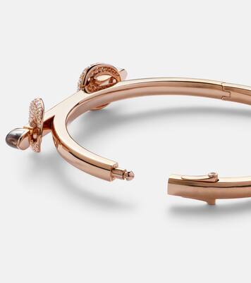 Chakra Icon 18kt rose gold bracelet with gemstones | Ananya