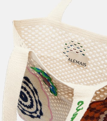 Medium crochet tote bag | Alémais