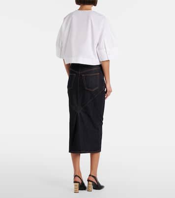 Denim midi skirt | Givenchy