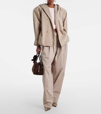Belted cotton-blend jacket | Magda Butrym