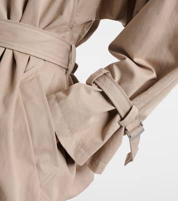 Belted cotton-blend jacket | Magda Butrym