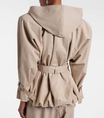 Belted cotton-blend jacket | Magda Butrym