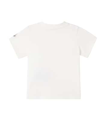 Bebé - camiseta en mezcla de algodón con logo | Moncler Enfant