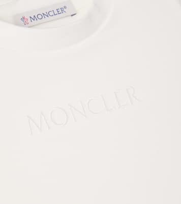Bebé - camiseta en mezcla de algodón con logo | Moncler Enfant