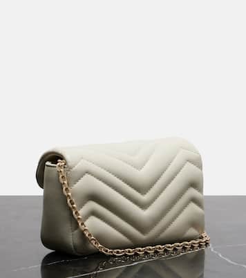 GG Marmont Mini leather shoulder bag | Gucci