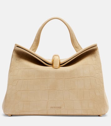 Valérie Small suede top-handle bag | Jacquemus