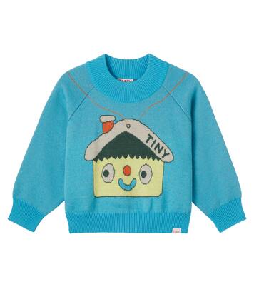 Jersey Smiley Cottage en mezcla de lana | Tinycottons